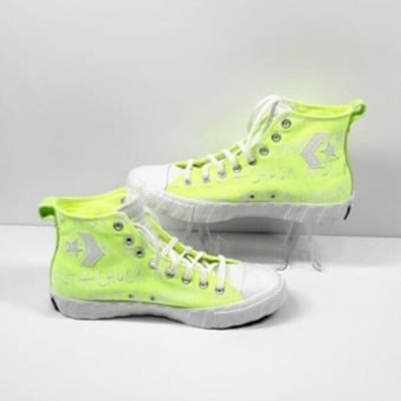 CONVERSE UNT1TL3D High Top neon sneakers Sz 9 NEW - Picture 5 of 8